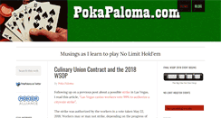 Desktop Screenshot of pokapaloma.com